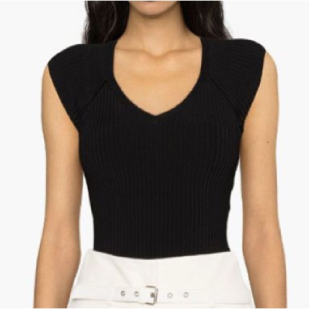 IRO Theanne Ribbed Knit Top